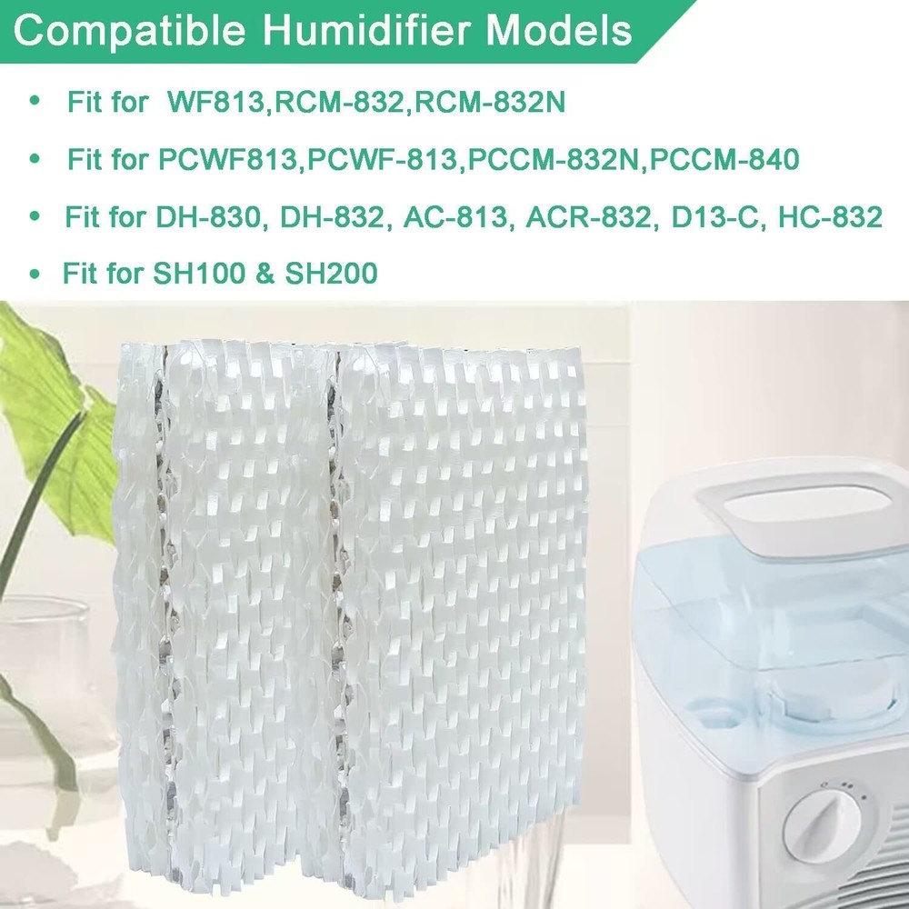 4-Pack Humidifier Filter Replacement for Equate, Filter...