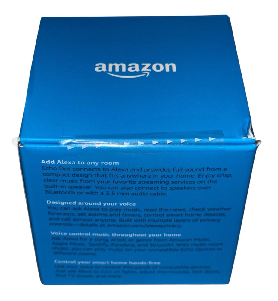 NEW Sealed Amazon Echo Dot (3rd Generation) Smart Speaker - Charcoal NIB