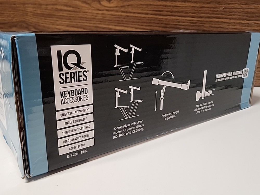 Ultimate Support IQ-X-200 Black New In Box