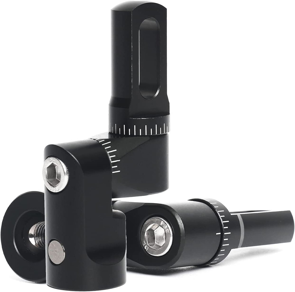 Single Side Adjustable V-Bar Mount Bow Stabilizer Quick Disconnect Rod for Compo