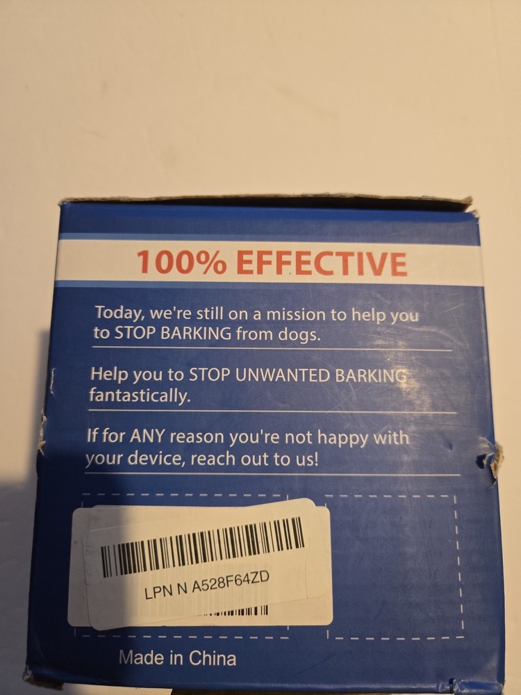 NEW Decorative Ultrasonic Bark Control Device Durable Waterproof