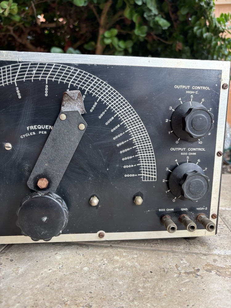 ⭐️Vtg WWII Utilized Clough Bengle Model 1794⭐️Beat Frequency Audio Oscillator⭐️