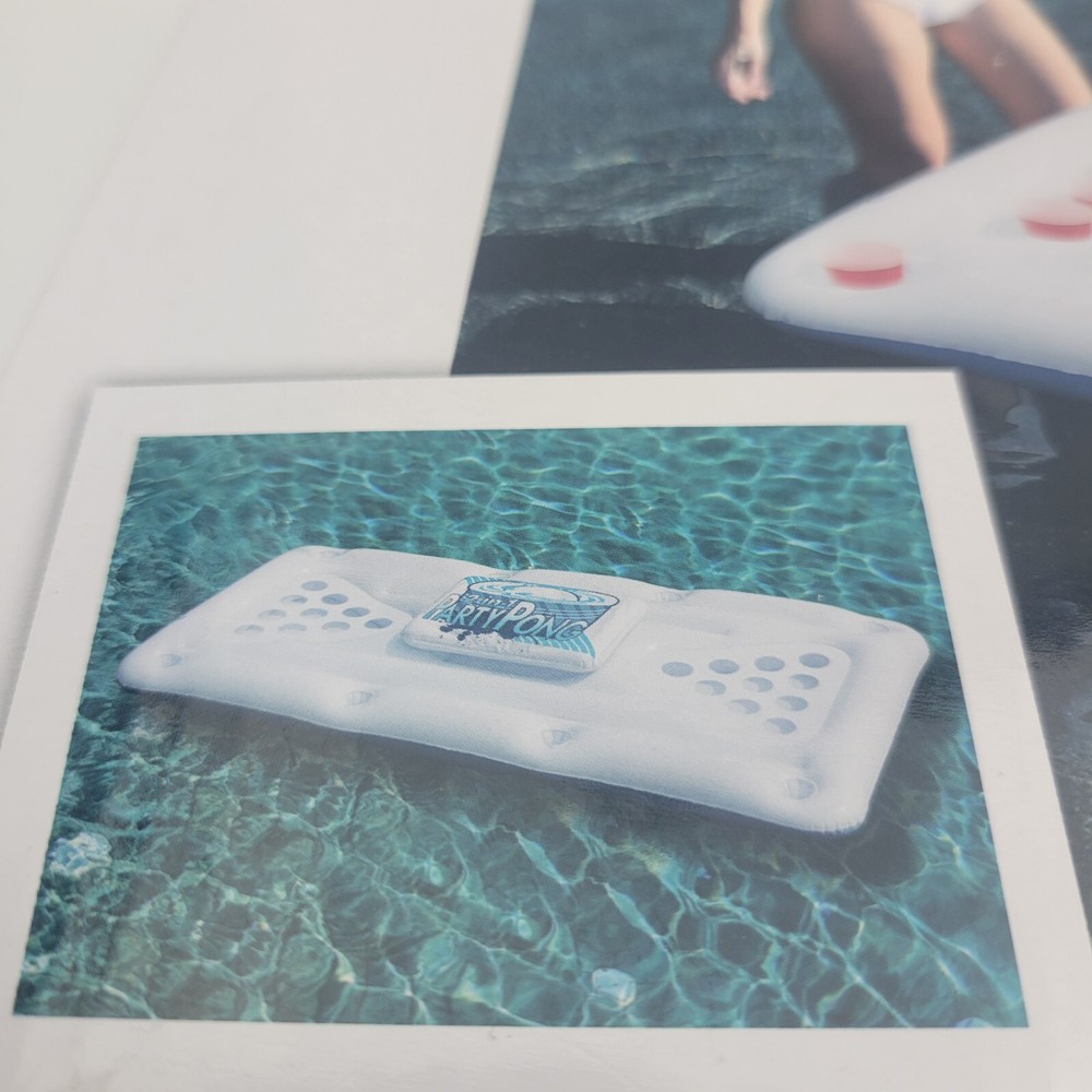 Pool Party Floating Beer Pong Cooler