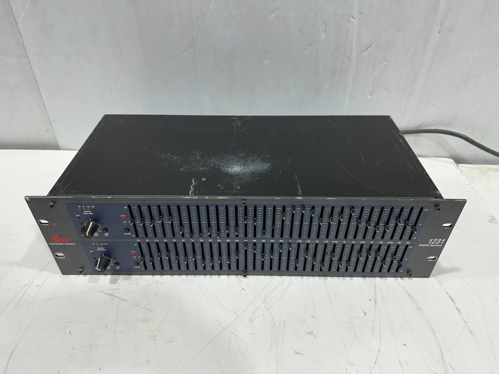 DBX 1231 Graphic Equalizer Dual Band #7079 EQ (THS)