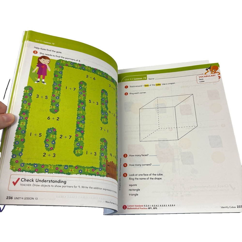 HMH Math Expressions Common Core Grade Kindergarten Volume 2 NEW