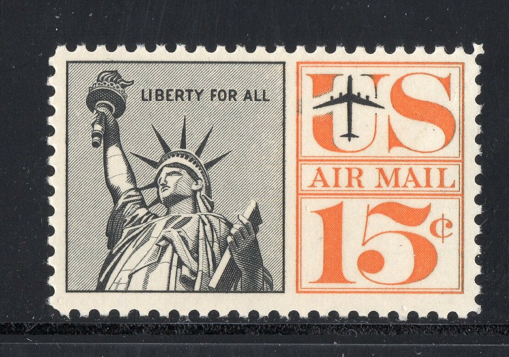 C63  * STATUE OF LIBERTY SINGLE * U.S. Postafe Stamp MNH