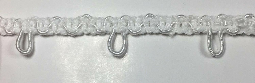 Bridal Button Loop Elastic Braid Trimming - 18 Yards - Many Colors
