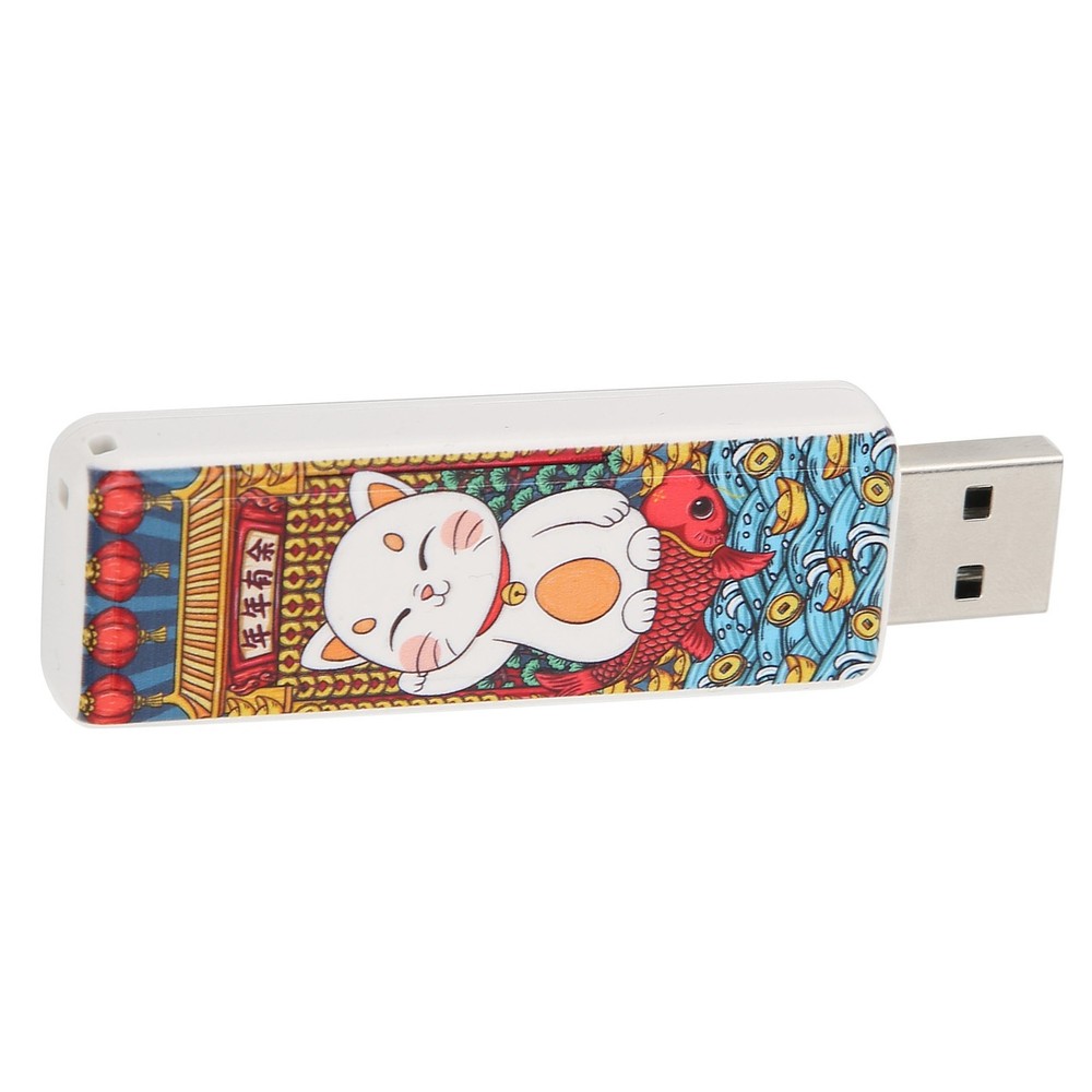 Cute Cat Pattern USB Flash Drive Portable Memory Stick For OS X9.x Use↑