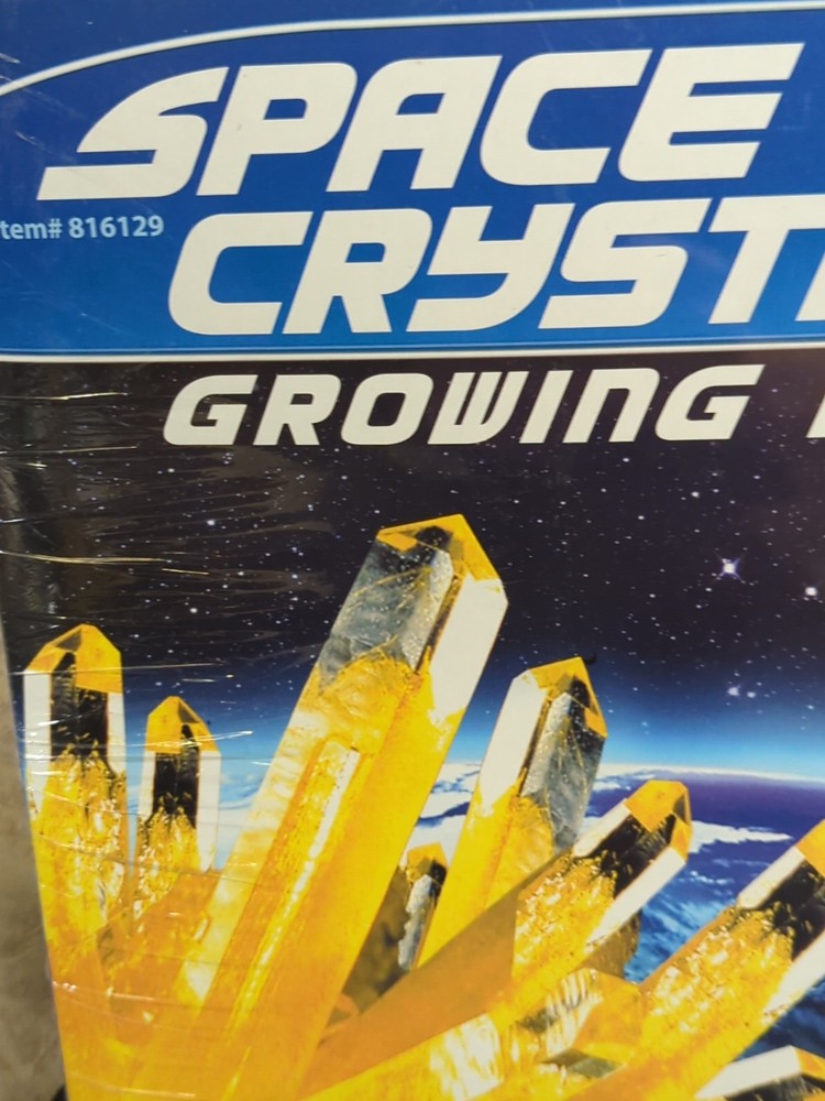 Space Age Crystal Led Light Growing Kit Great Science Fair Experiment Kristal
