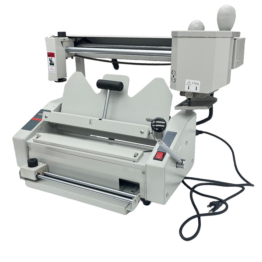 A4 Manual Hot Glue Book Binding Machine 110V Book Binder with Indenting Function