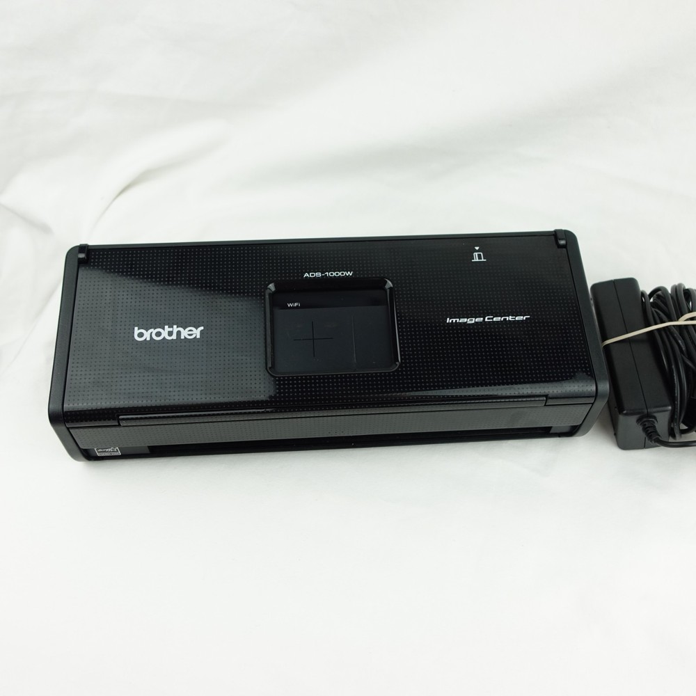 Brother ImageCenter ADS-1000W Compact Document Scanner WiFi TESTED OEM Cables