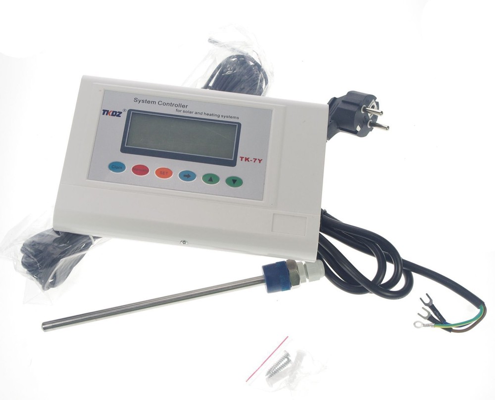 (1)TK-7Y 2000W Solar Water Heater Temperature Level Intelligent Controller 220V