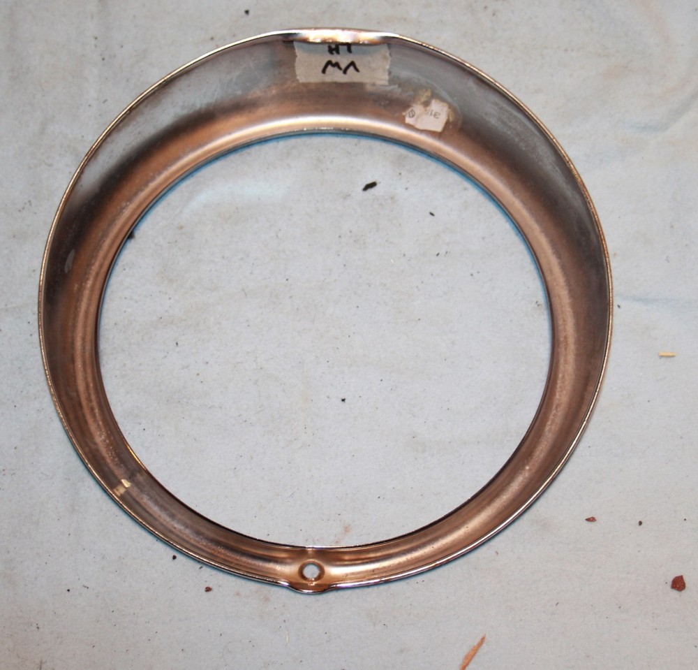 68 Volkswagon headlight trim ring trim