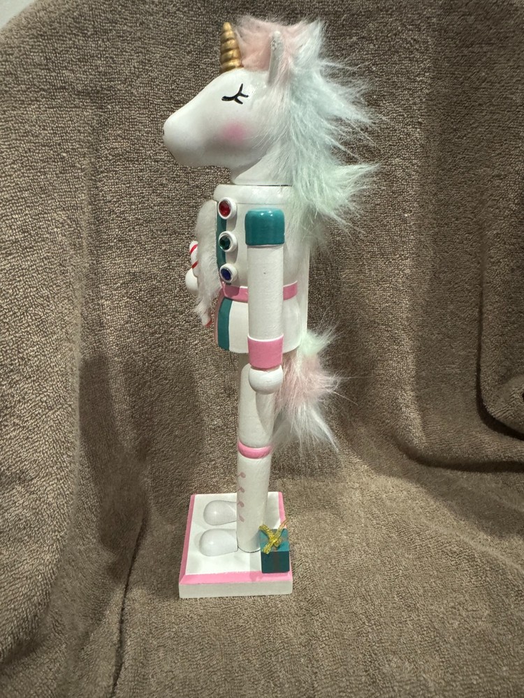 Nutcracker Holiday 16" Pastel Unicorn