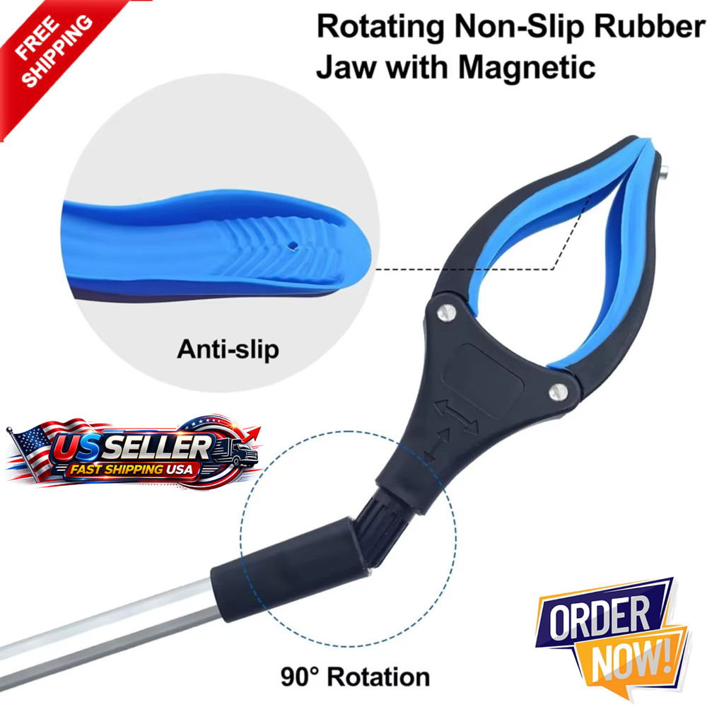 Foldable Gripper Extender Hand Tools Litter Reachers Pickers Collapsible Garbage
