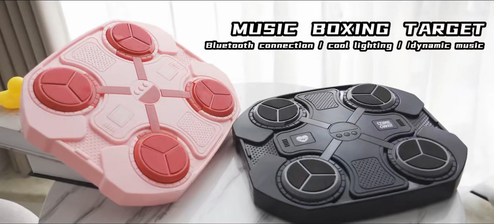 Wall Mounted Bluetooth Boxing Machine - Smart Punching Target for Kids & Adults,