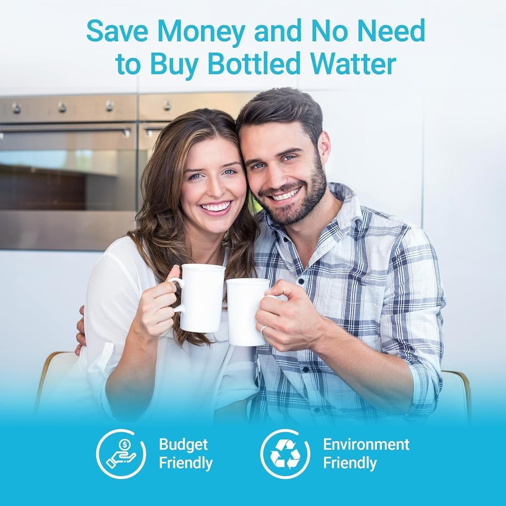 AQUA CREST ADQ747935 Refrigerator Water Filter Replacement for LG® LT1000P®（3）