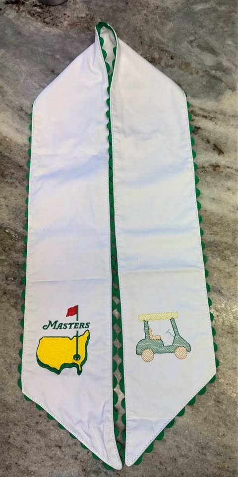 Masters Wreath Sash
