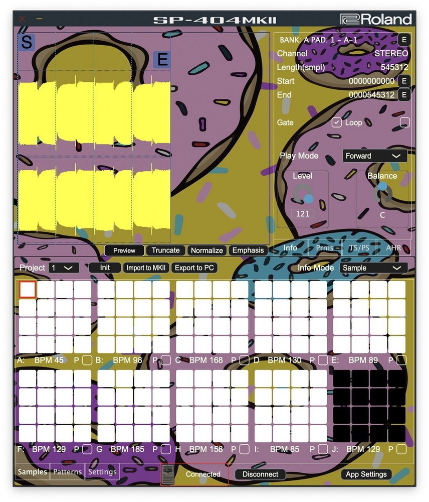 Roland SP-404MKII Sampler Beatmaking Machine W/Box