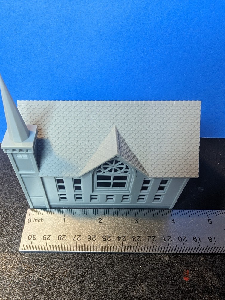 Z-Scale Large Church Trinity Church