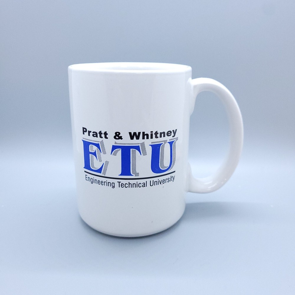 Pratt & Whitney Engineering Technical University ETU Mug LINYI M Ware Ceramic