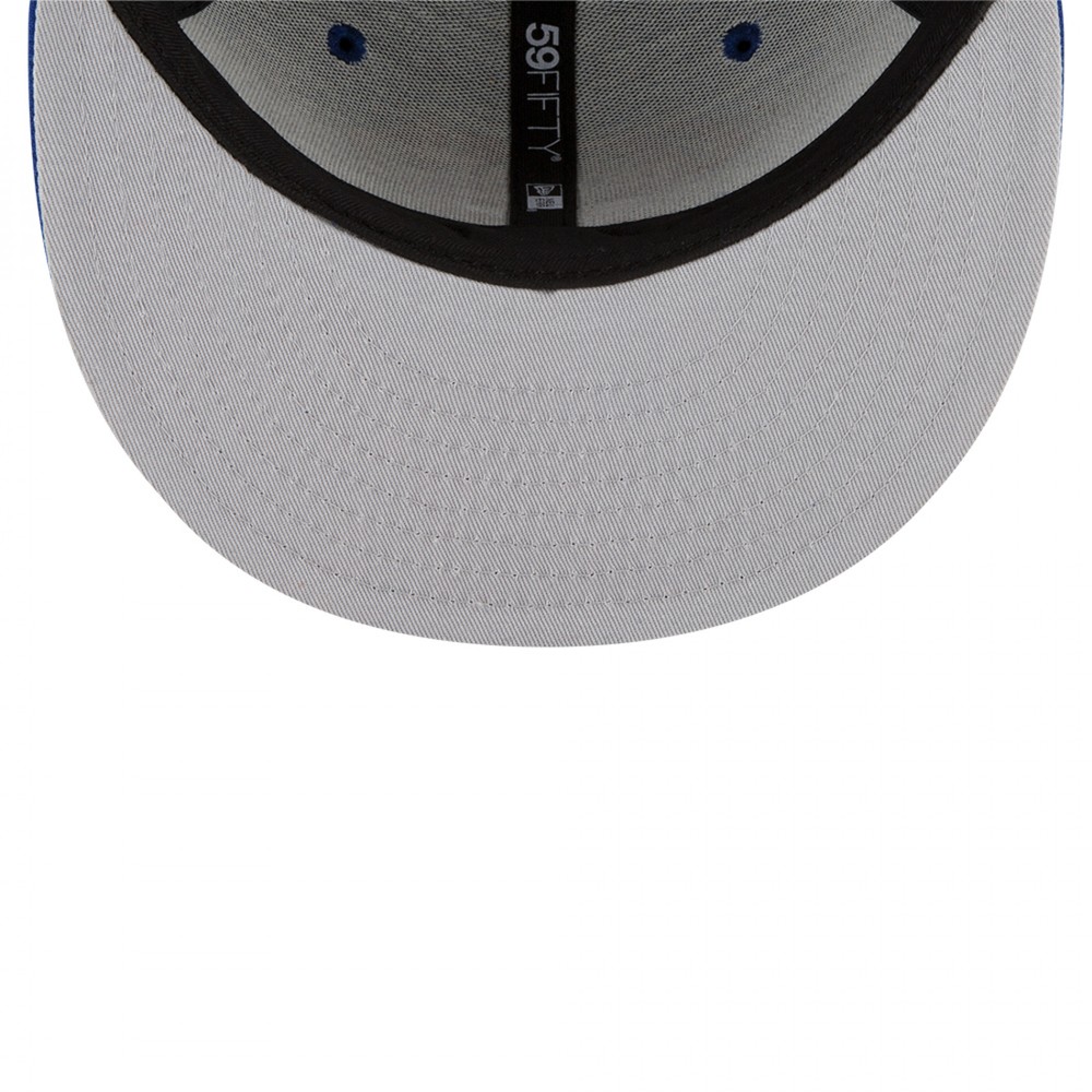 DC Comics Superman Side Panel Logo New Era 59Fifty Fitted Flat Bill Hat Multi-c