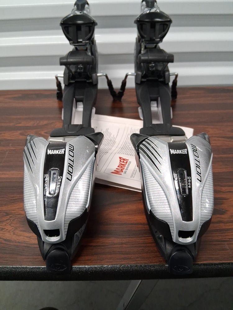 Marker Motion Ski Binding Extended Doubke Grip Technology 85mm Brake Width