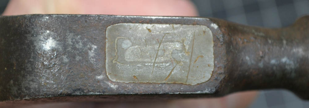 DOUBLE CLAW HAMMER - ALL ORIGINAL - PARTIAL LABEL ON HANDLE