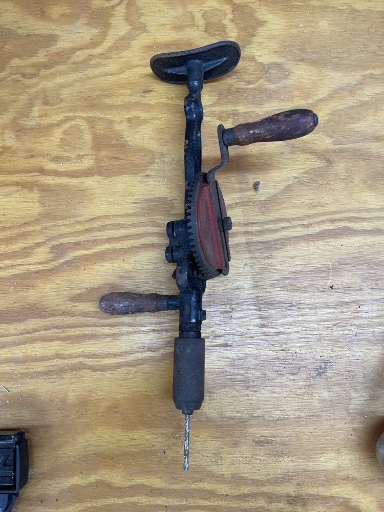 Vintage Hand Held Drill