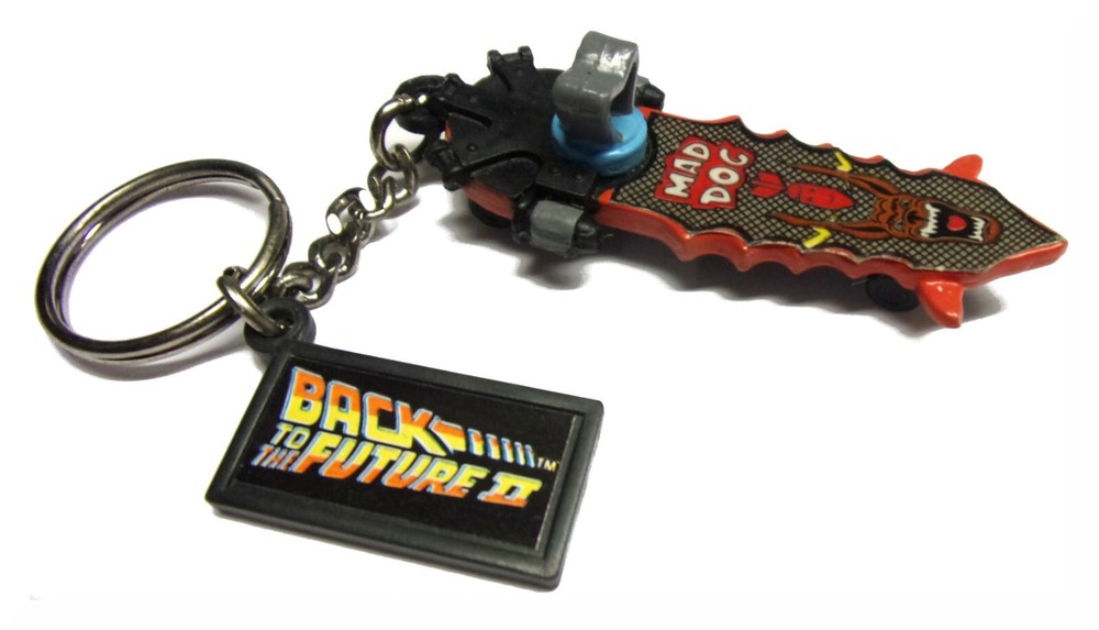 MINT Condition Previously Owned BACK TO THE FUTURE II Hover Board Key Ring/Chain