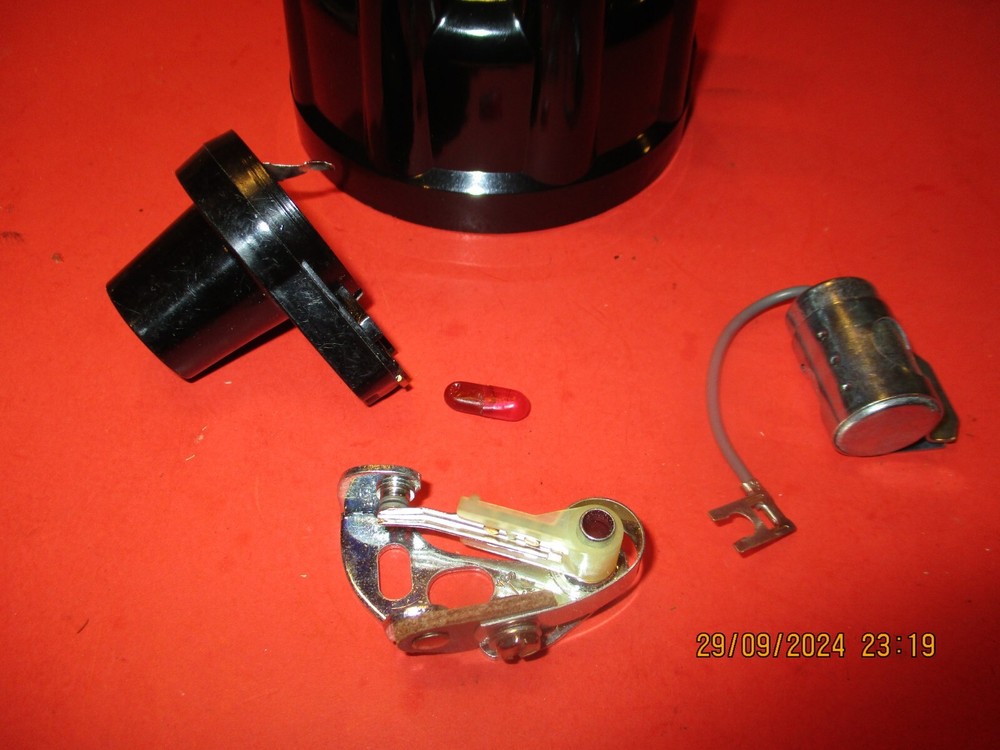 BUICK 1953-1956 V8 -DISTRIBUTOR CAP & ROTOR-POINT-COND.