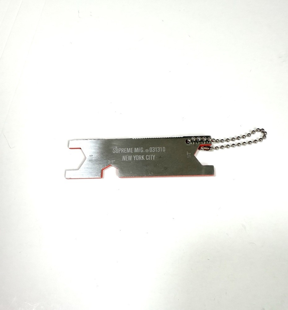 Supreme Keychain Skate Tool 2009 Red
