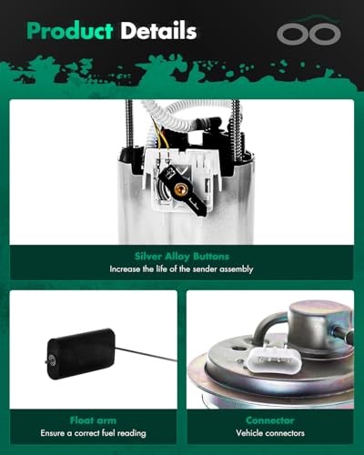 Compatible with E4005M Fuel Pump Electrical Assembly High Performance fit for