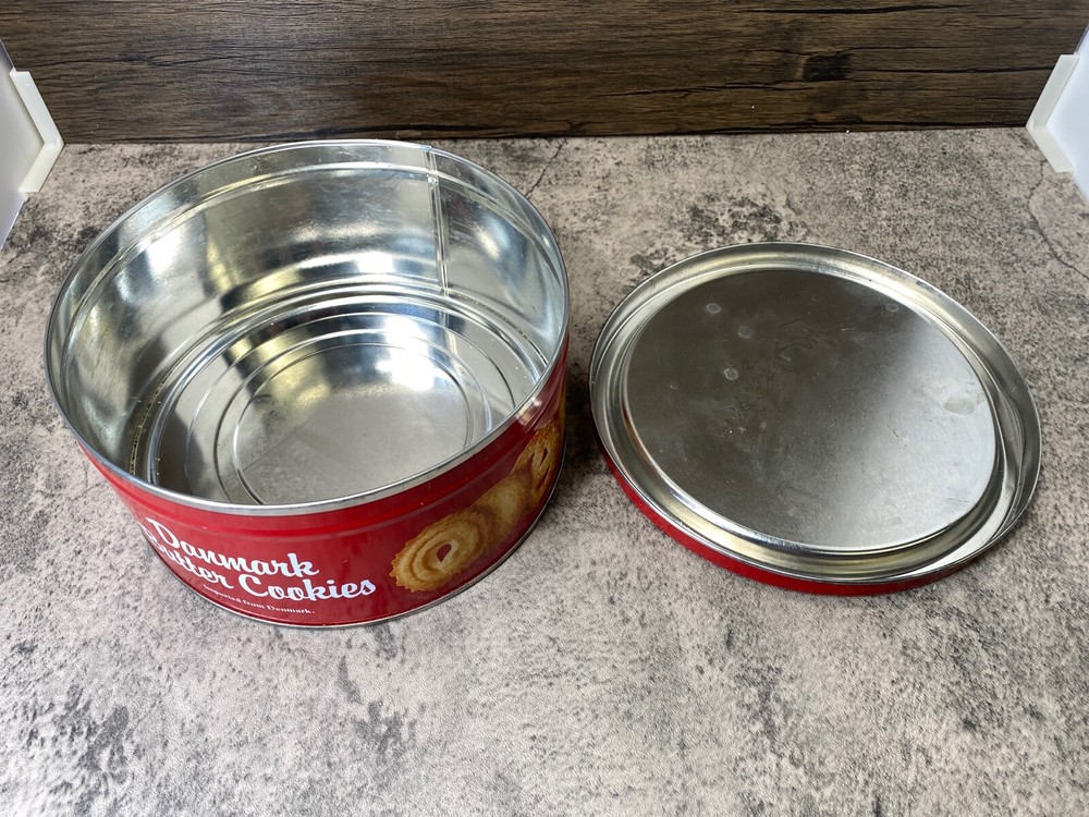 Vintage Denmark Imported cookies Tin