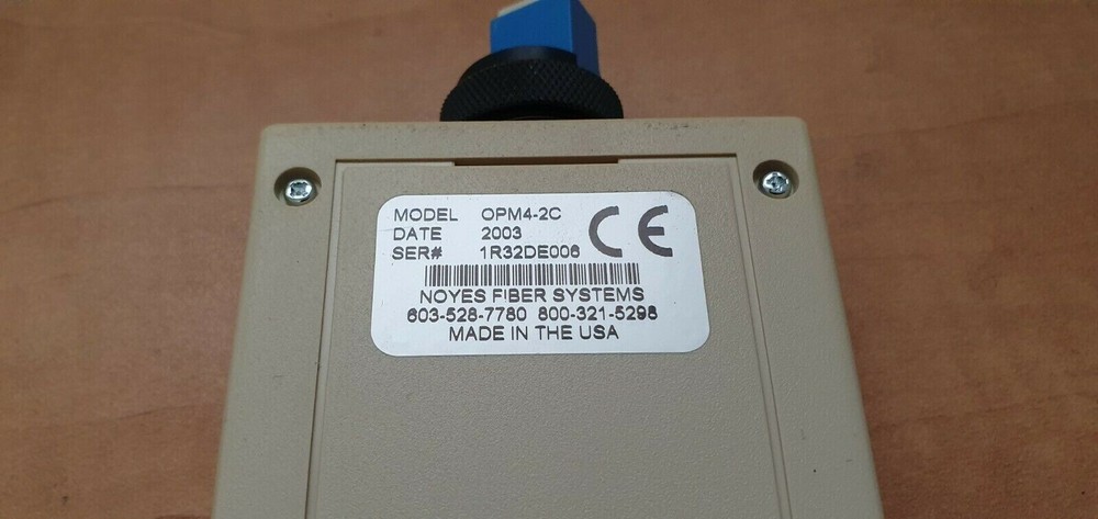 Noyes OPM4-2C optical power meter