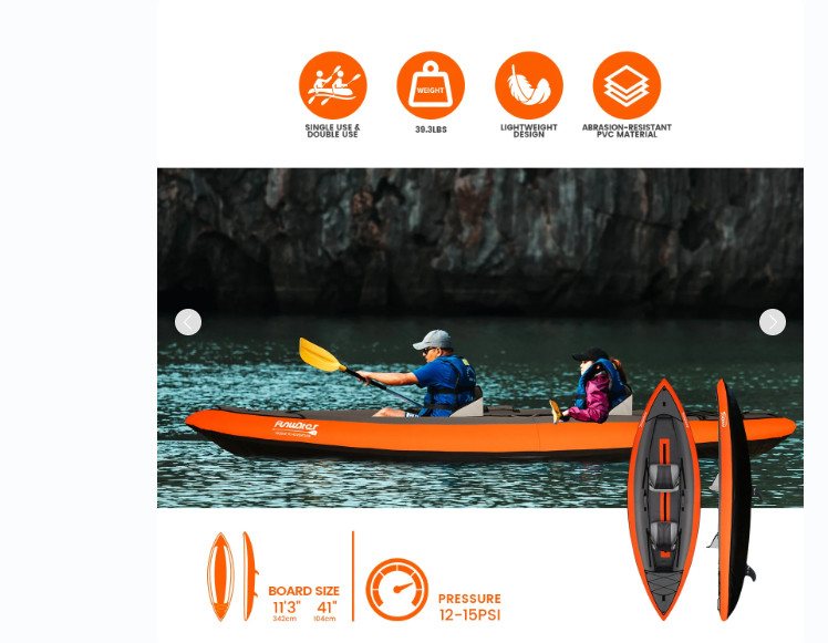 inflatable paddle board