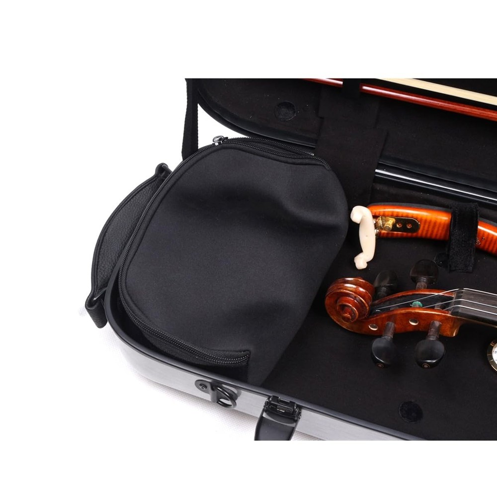 Vetimobato Carbon Fiber Violin Case, 4/4 Full Size, Hard Shell, Rectangular, wit