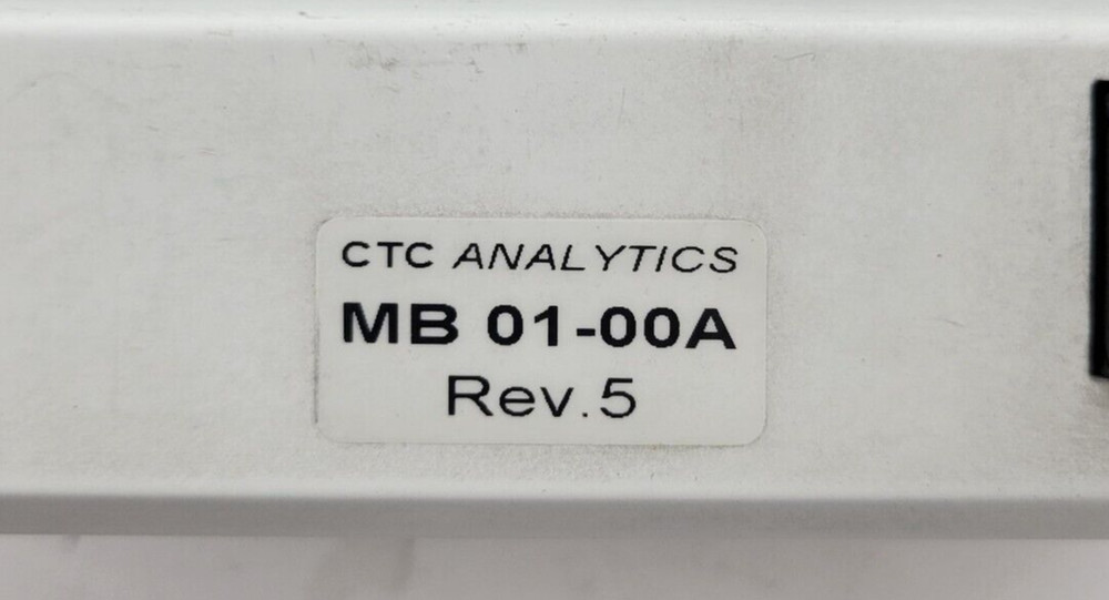 MB 01-00A Rev 5 CTC Analytics LEAP Technologies PAL Systems