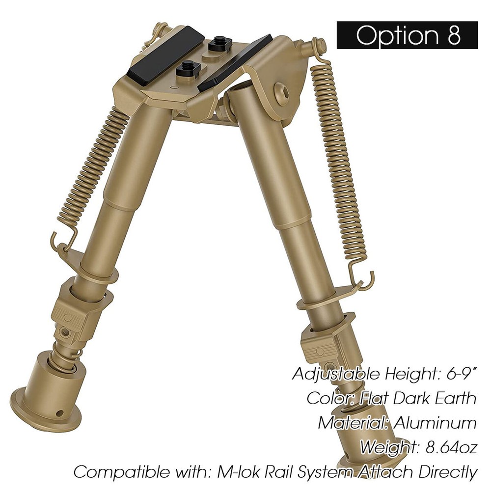 Foldable Tactical Rifle Bipod/Shooting Tripod Rest - 100% Authentic CVLIFE