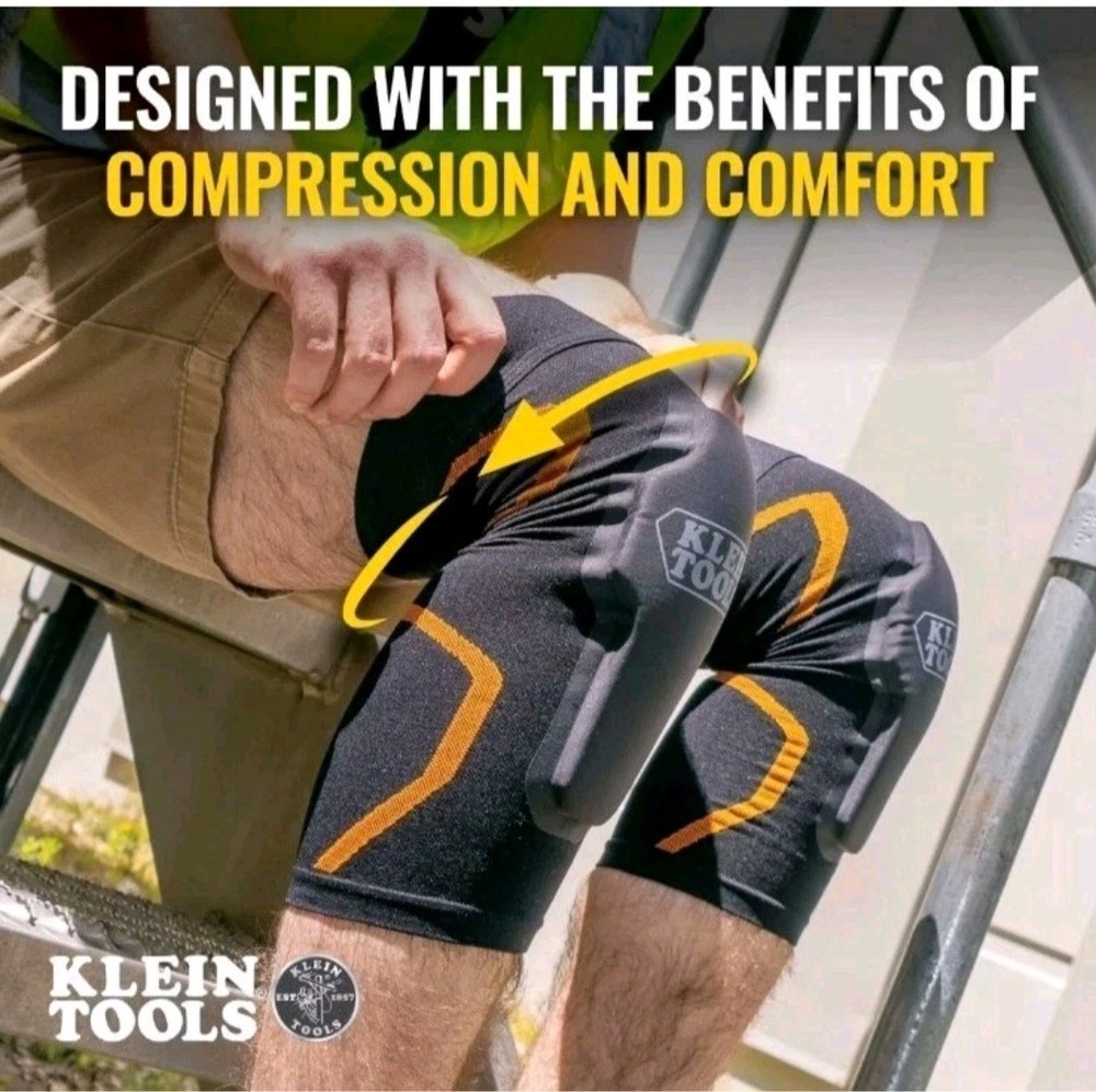 Klein Tools 60624 Knee Pad Compression Sleeve, L/XL