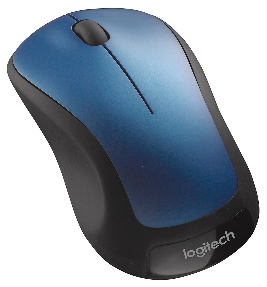 Logitech M310 Wireless Ambidextrous Optical Mouse Peacock Blue