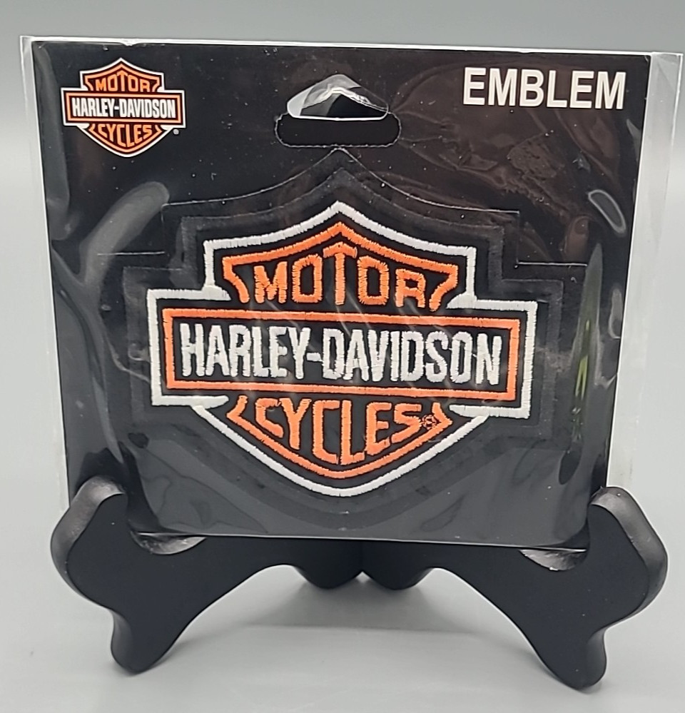 Harley Davidson Bar & Shield Emblem 2016 Patch  4 x 3.25