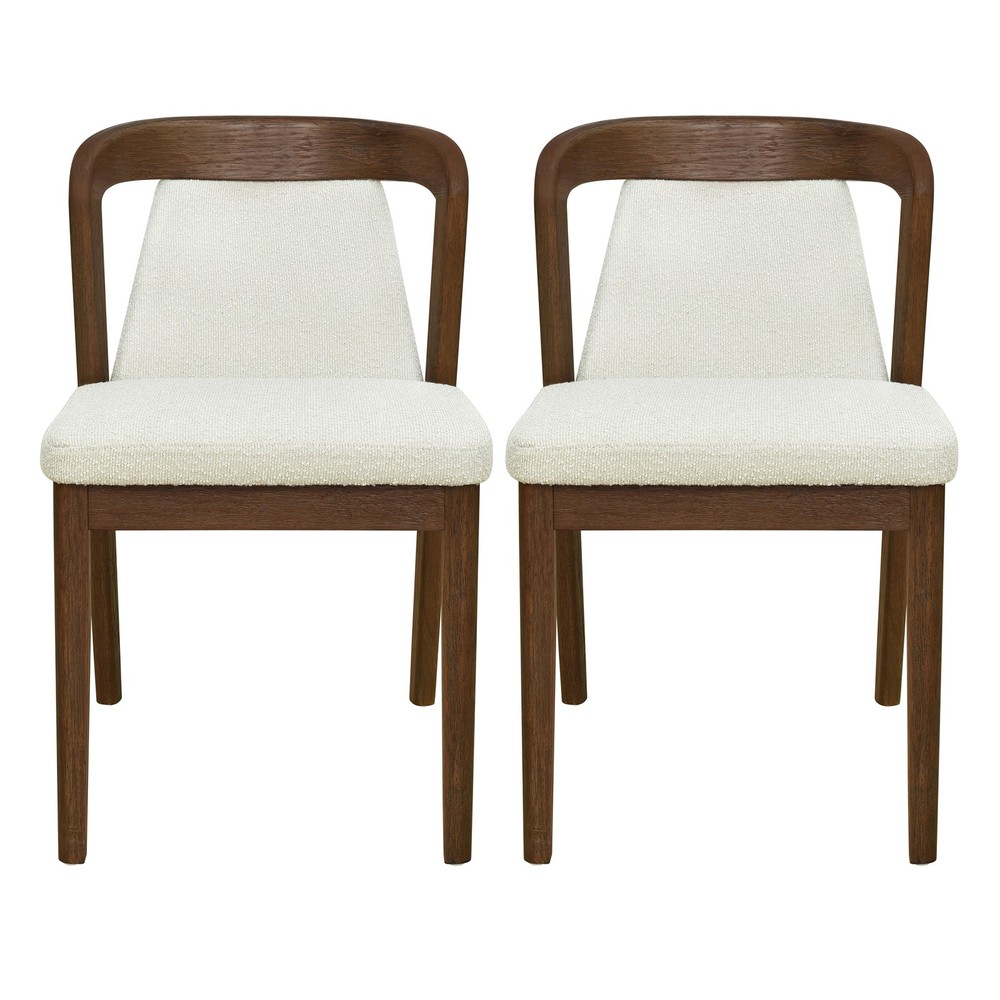 Upholstered Backrest Armless Dining Chairs