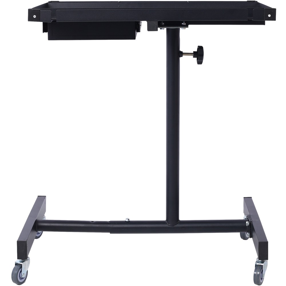 Adjustable Tear Down Work Table with Drawer 220LBS Capacity with Swivel Casters