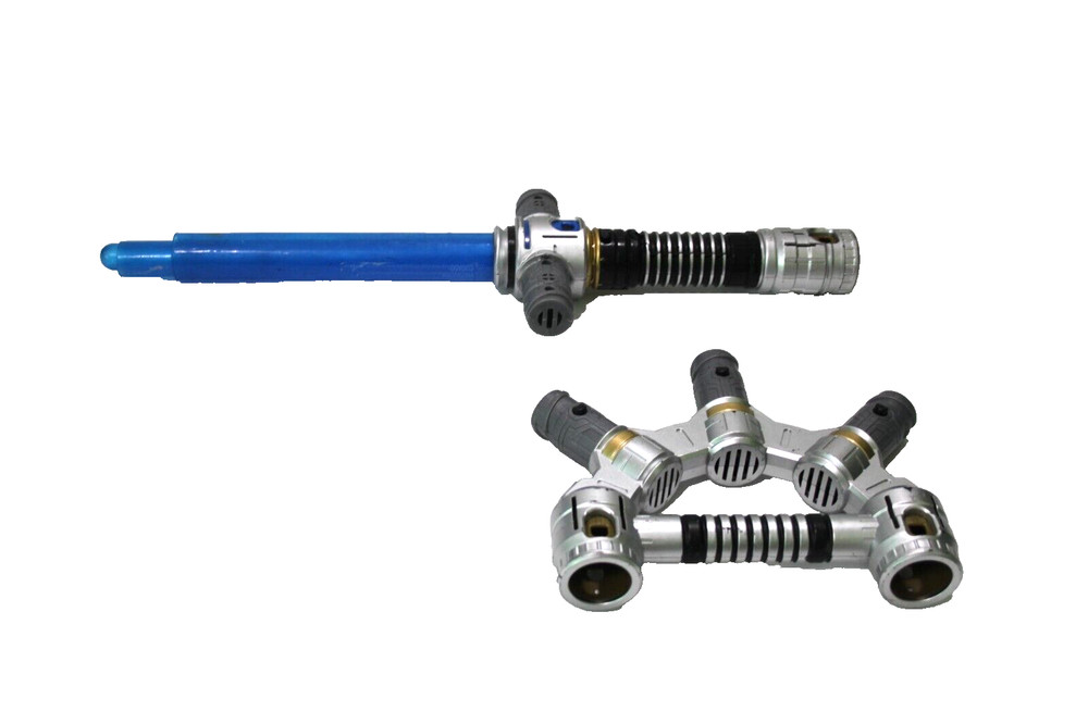Hasbro Star Wars Bladebuilders Jedi Master Blue Lightsaber Starter Kit 2015 Work