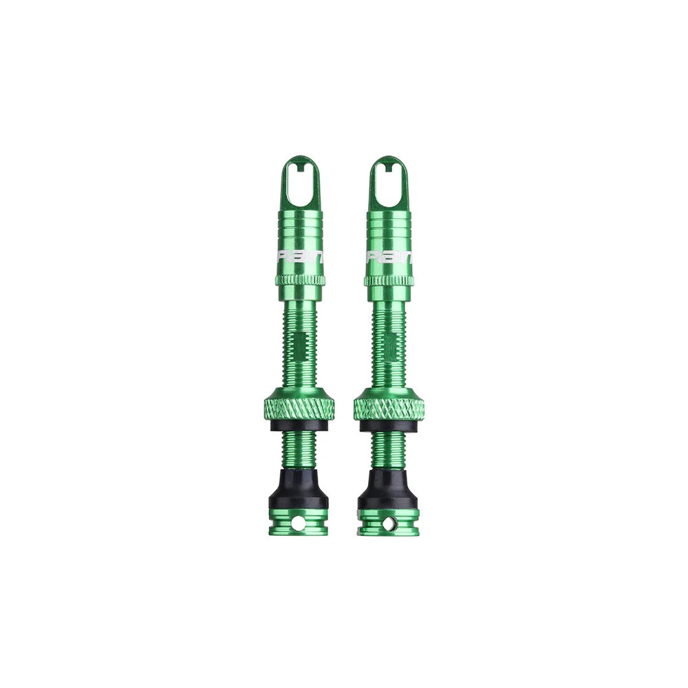 Spank Tubeless Valve Kit - Durable Brass, Removable Core, Deep Well