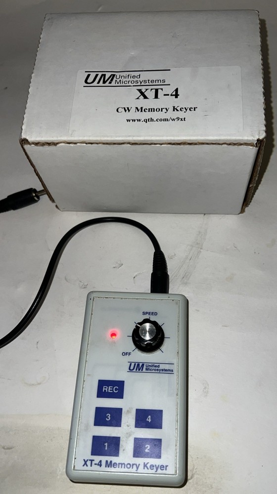 Unified Microsystems XT-4 MK2 CW Memory Keyer