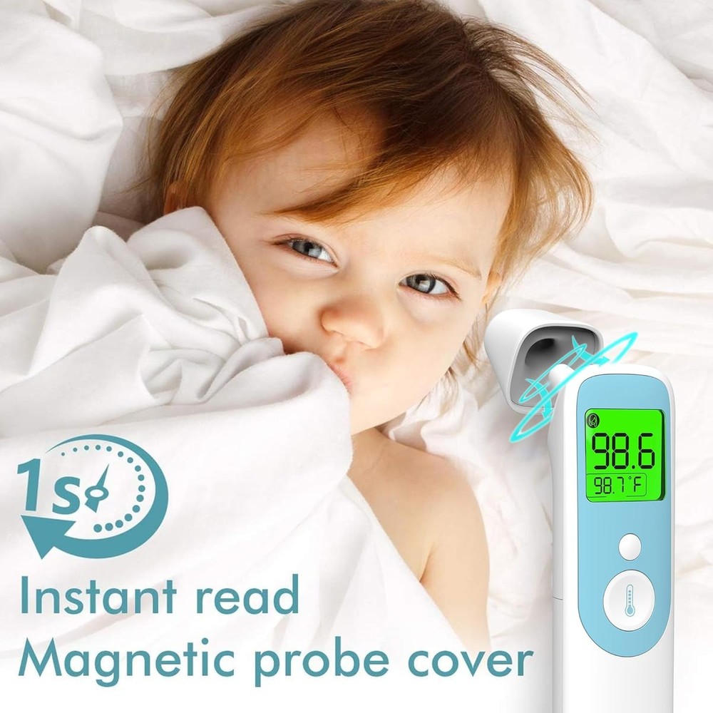 Classic Digital Thermometer with Quick 1-Second Reading - Family Essential