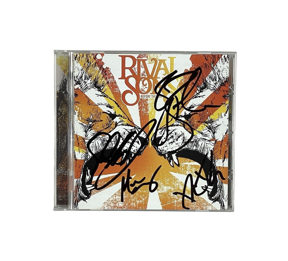 Rival Sons Autographed Before The Fire CD Band Signed All Four Members COA 🎸