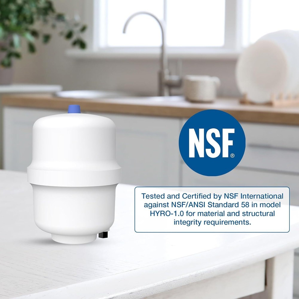 SimPure Water Pressure Tank for RO Reverse Osmosis System Refrigerator Ice Maker